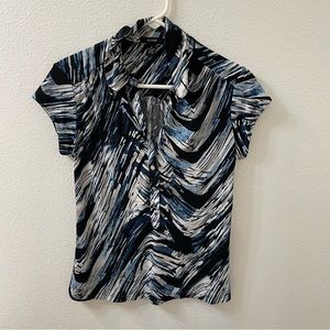 Alfani blouse blue medium